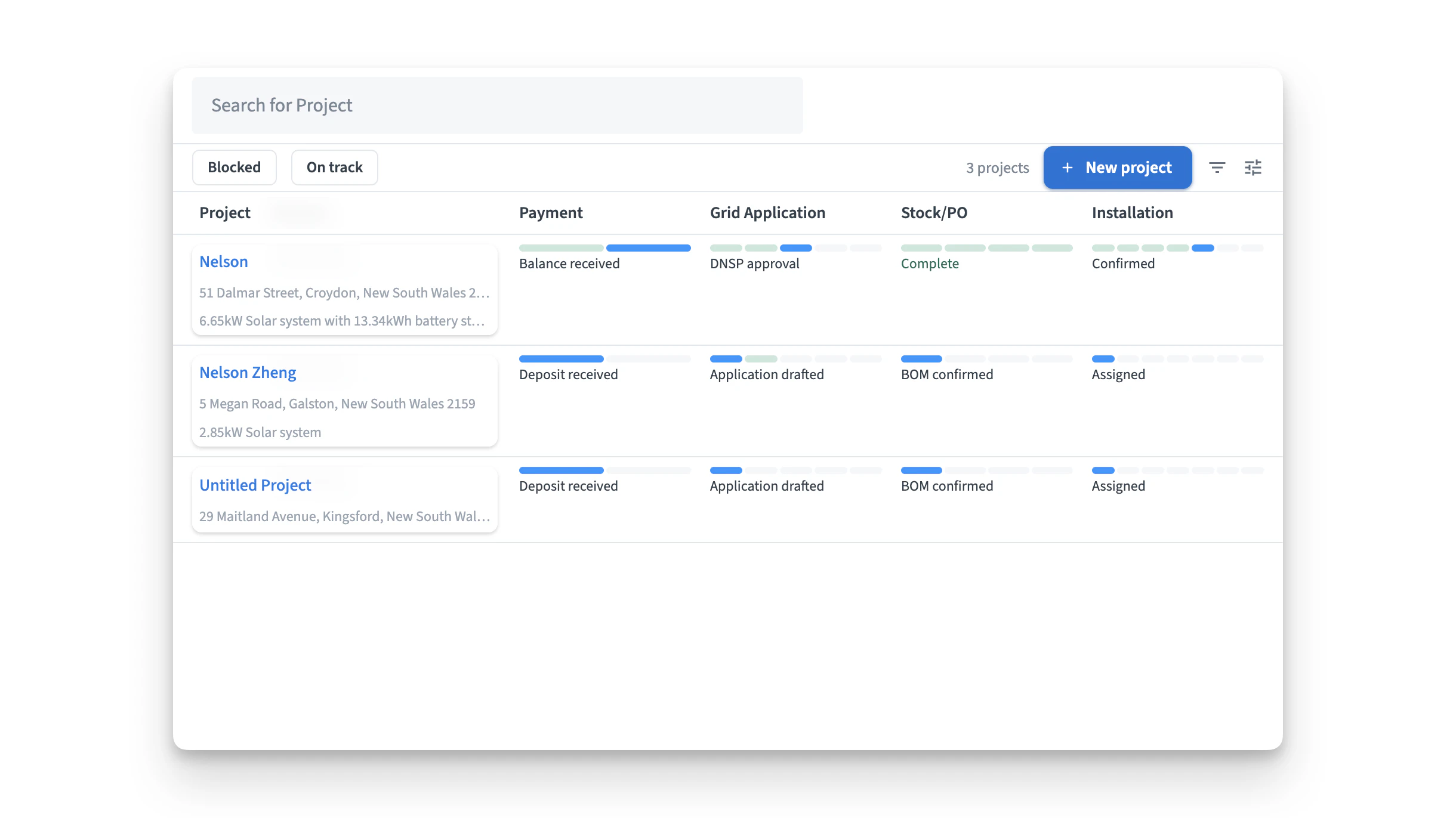 Project Management in Pylon